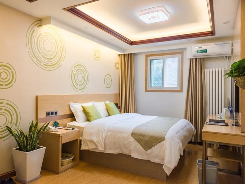 Greentree Inn Beijing Dongcheng District Wangfujin South Luogu Lane Houhai Express Hotel Exteriör bild
