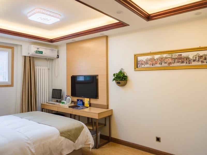 Greentree Inn Beijing Dongcheng District Wangfujin South Luogu Lane Houhai Express Hotel Exteriör bild