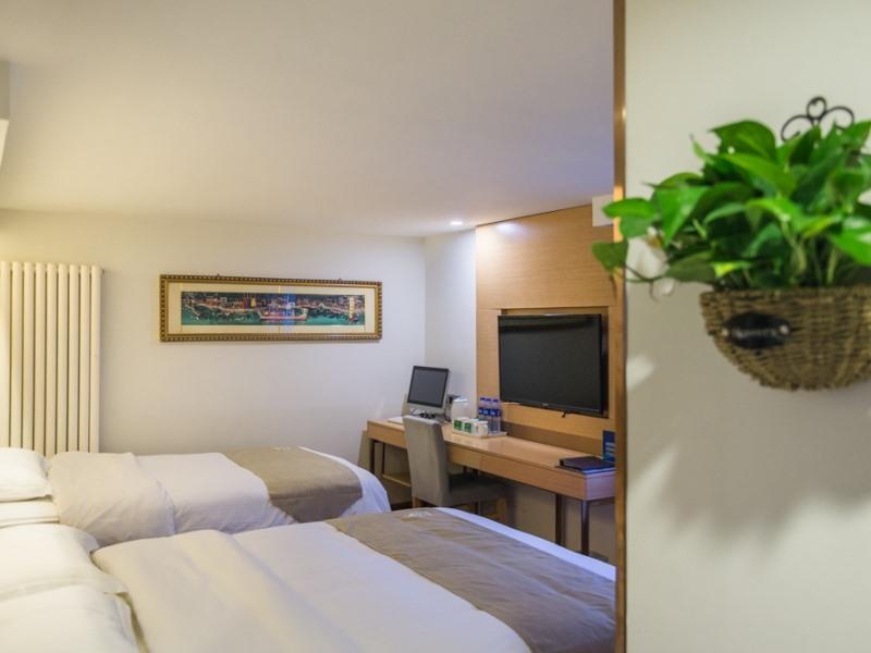 Greentree Inn Beijing Dongcheng District Wangfujin South Luogu Lane Houhai Express Hotel Exteriör bild