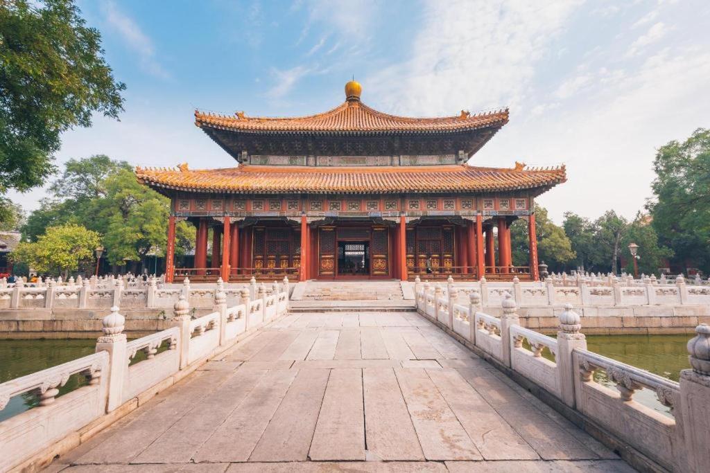 Greentree Inn Beijing Dongcheng District Wangfujin South Luogu Lane Houhai Express Hotel Exteriör bild
