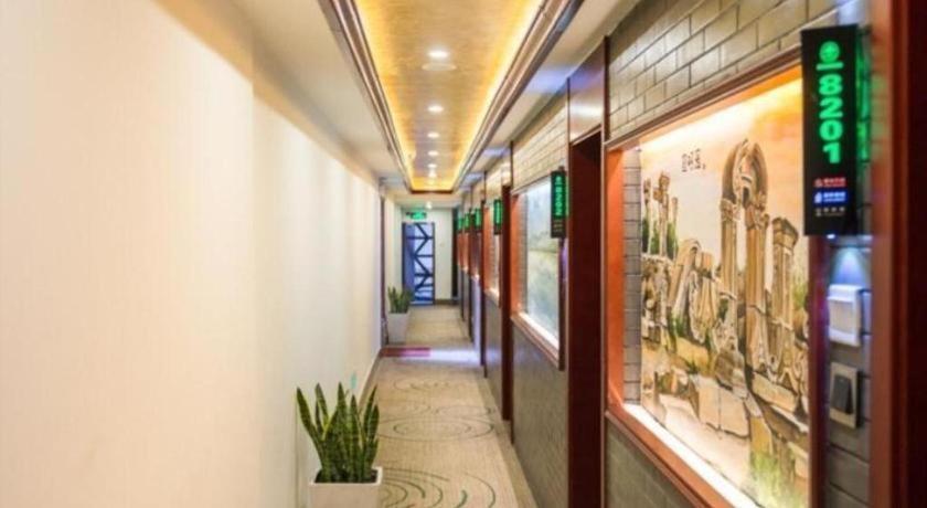 Greentree Inn Beijing Dongcheng District Wangfujin South Luogu Lane Houhai Express Hotel Exteriör bild