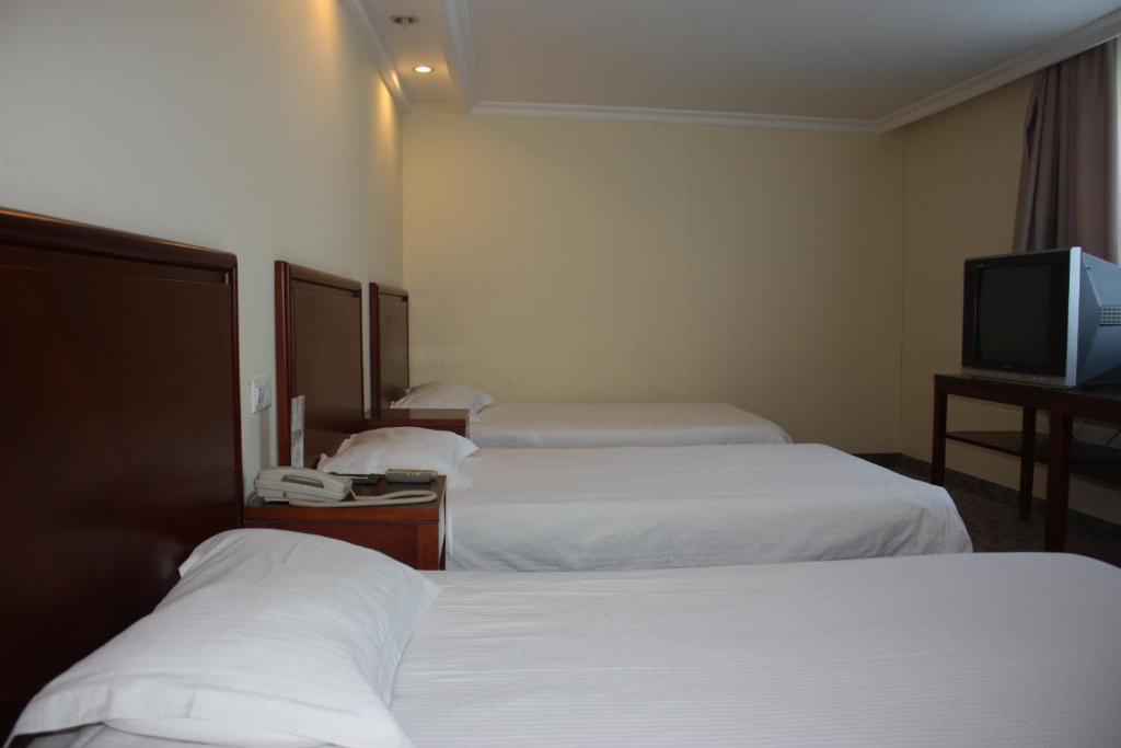 Greentree Inn Beijing Dongcheng District Wangfujin South Luogu Lane Houhai Express Hotel Rum bild